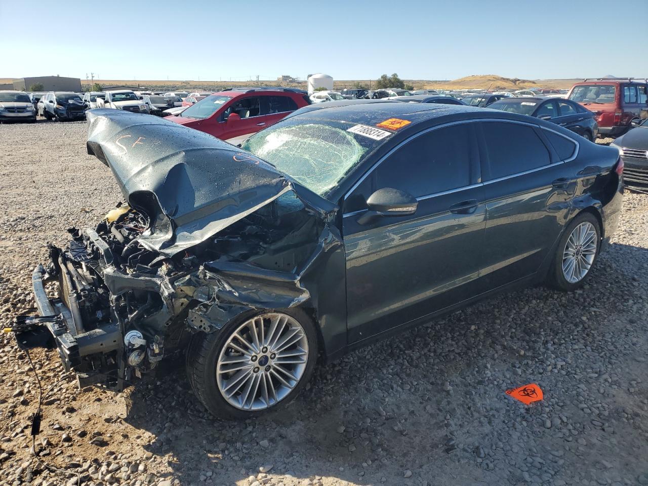 2016 Ford Fusion VIN 3FA6P0HDXGR114830