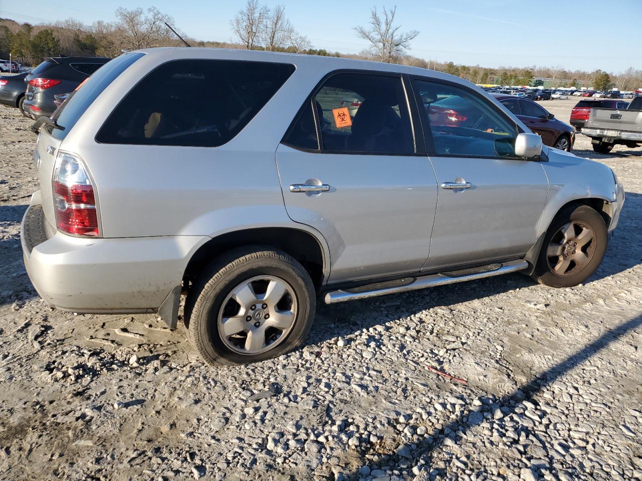 2004 Acura MDX VIN 2HNYD18244H545021 Copart auction photo, all over damage thumbnail 3