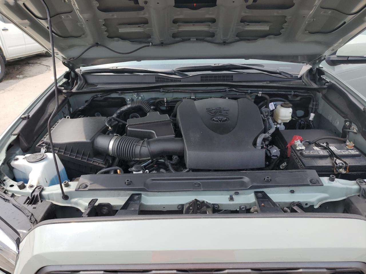 2022 Toyota Tacoma VIN 3TYSZ5AN8NT074636 Copart auction photo, all over damage thumbnail 11