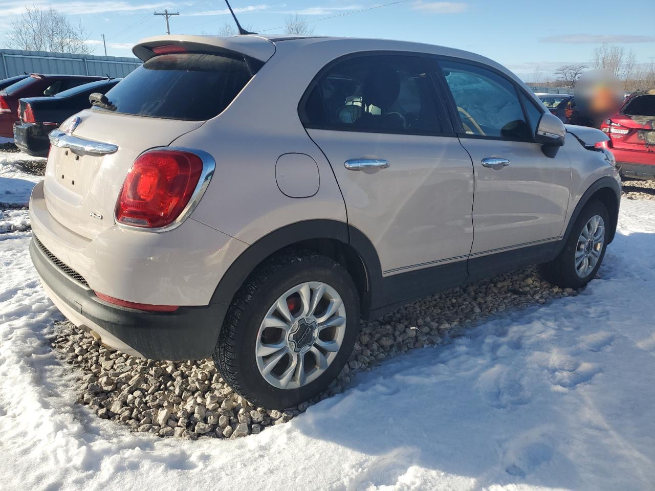 2016 Fiat 500 VIN ZFBCFYBT0GP336781 Copart auction photo, front end damage thumbnail 3