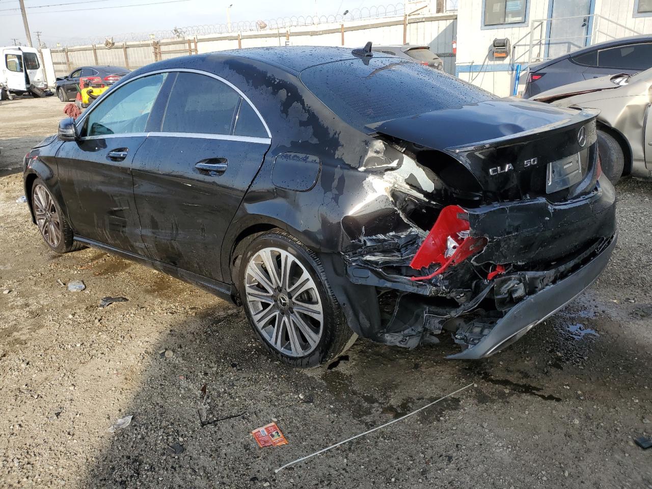 2019 Mercedes-Benz CLA-klasse VIN WDDSJ4EBXKN699253 Copart auction photo, rear end / front end damage thumbnail 2