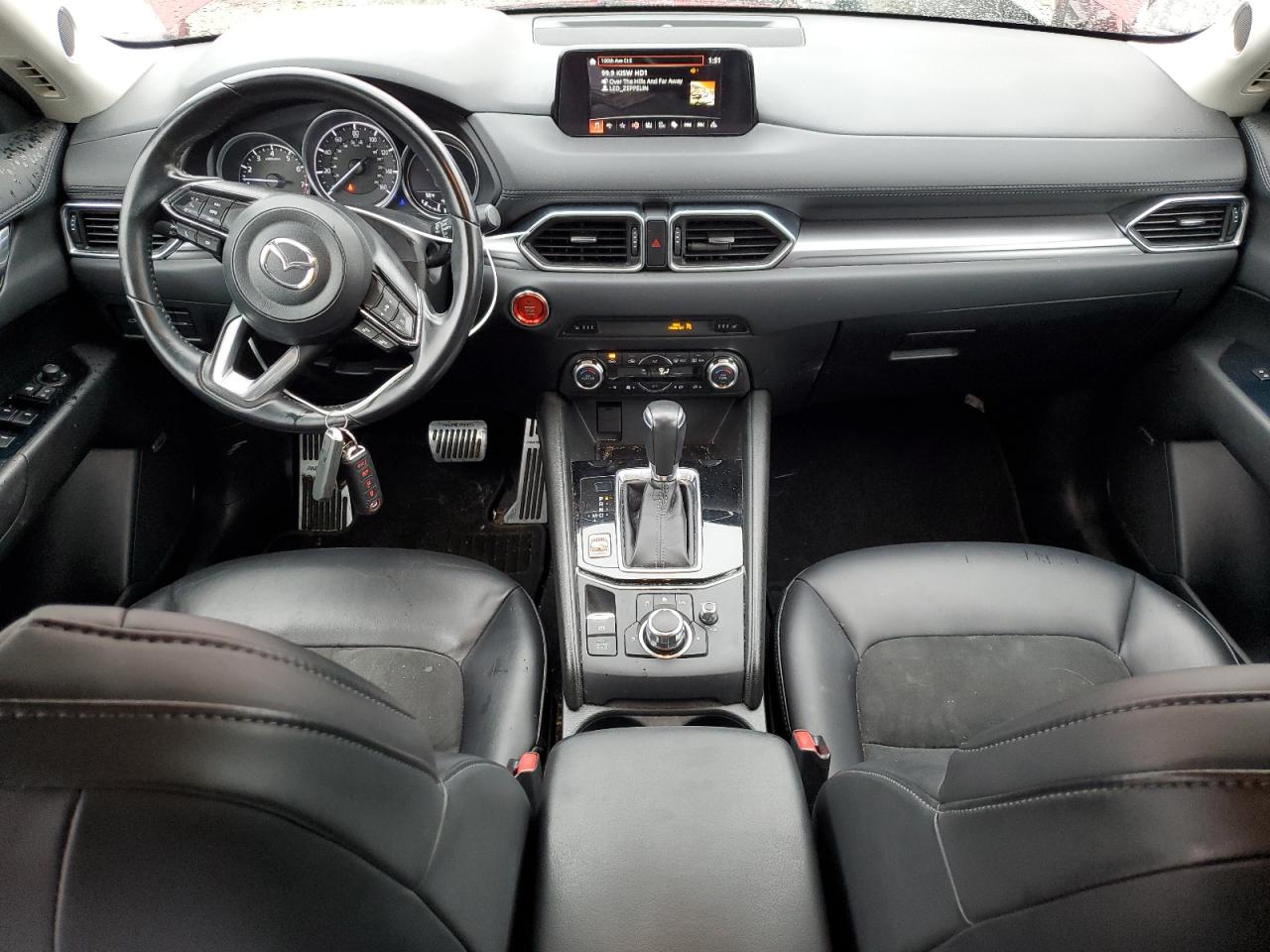 2018 Mazda CX-5 VIN JM3KFBCM3J0452048 Copart auction photo, burn - engine damage thumbnail 8