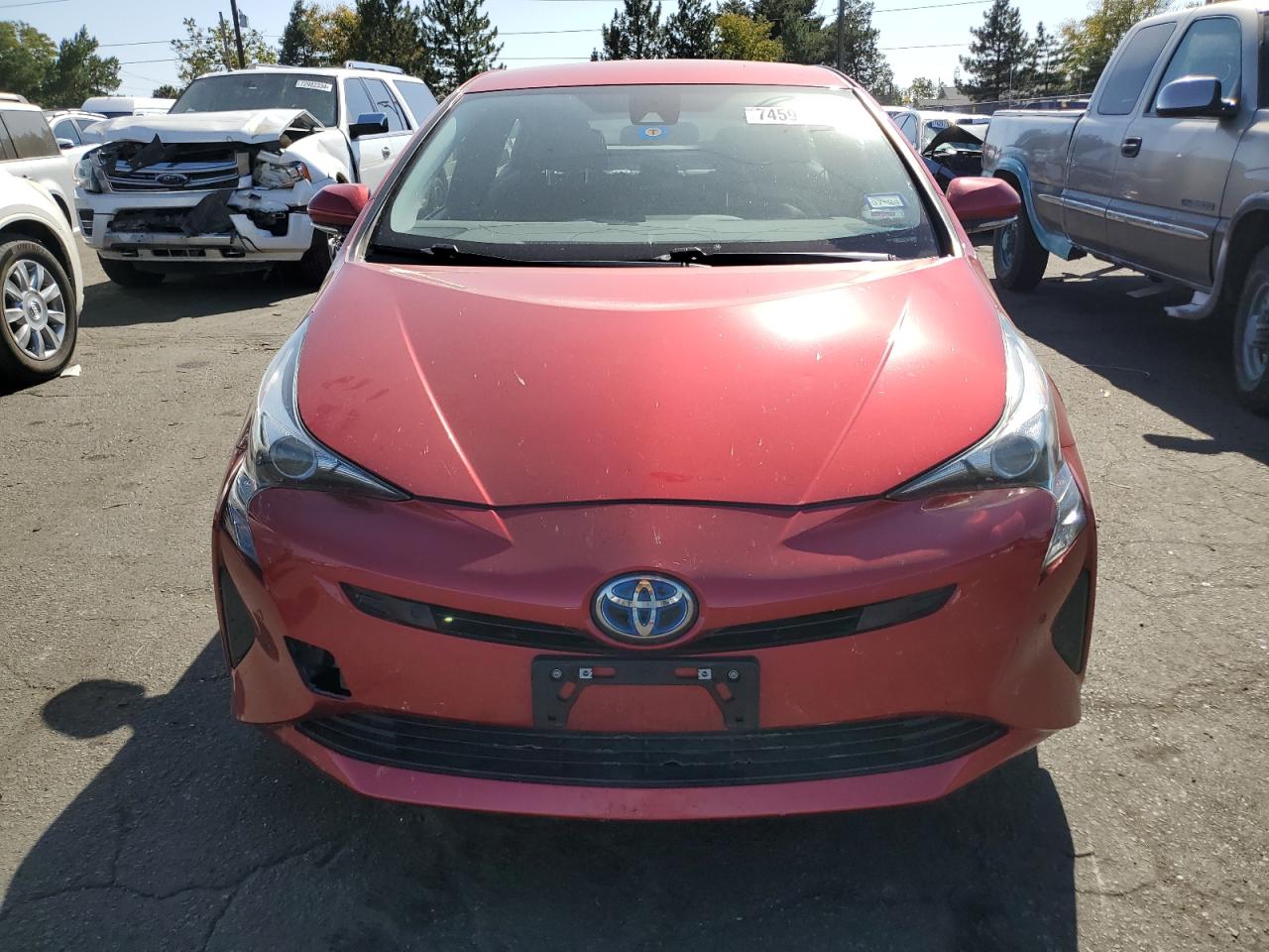 2018 Toyota Prius VIN JTDKBRFU2J3600388 Copart auction photo, rear end / hail damage thumbnail 5