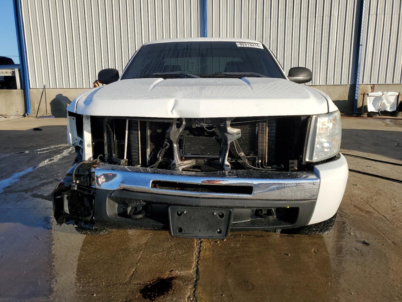 2009 Chevrolet Silverado VIN 1GCEK29019Z242898 Copart auction photo, front end damage thumbnail 5