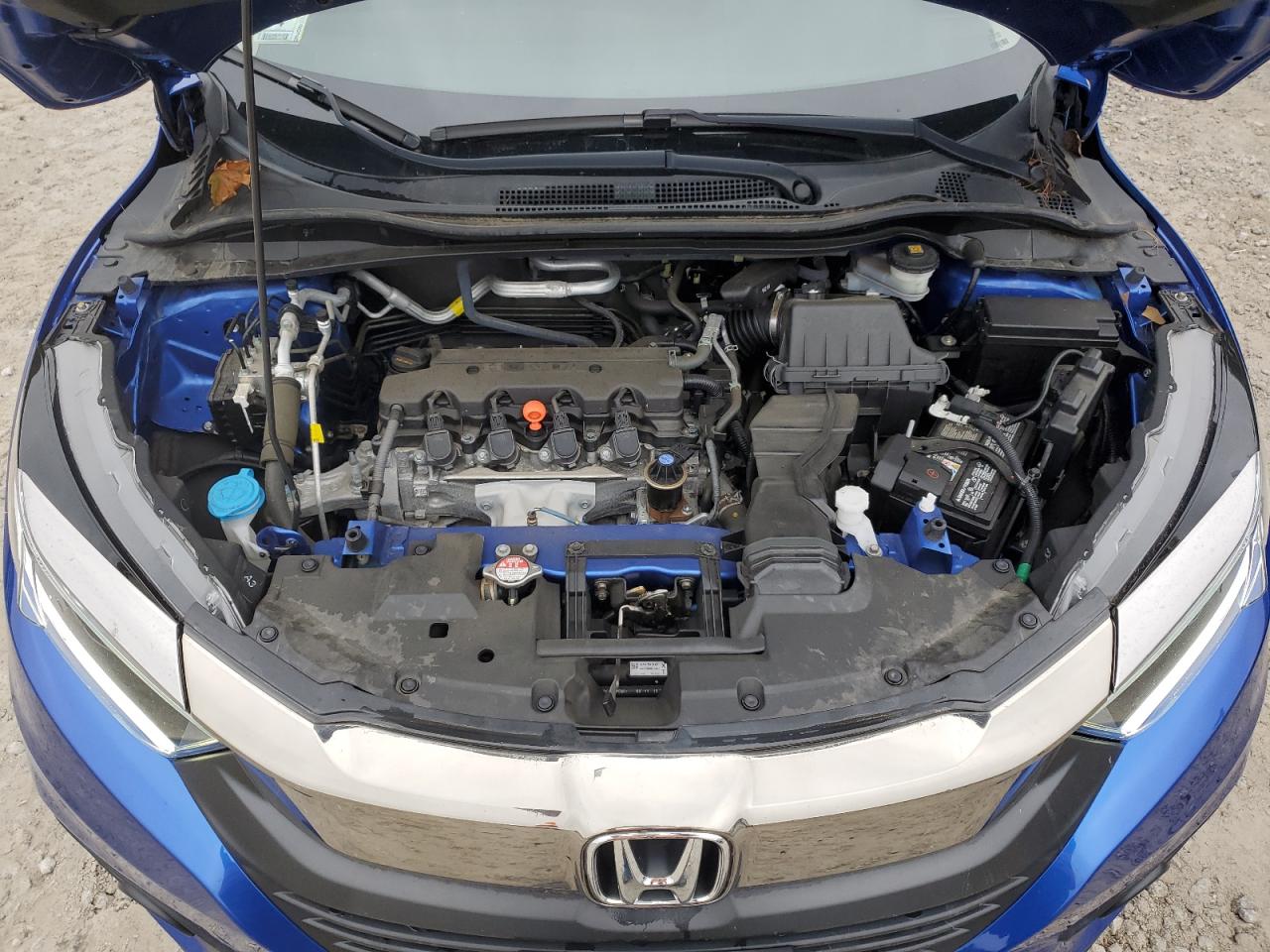 2021 Honda HR-V VIN 3CZRU6H70MM726518 Copart auction photo, rear end / undercarriage damage thumbnail 12