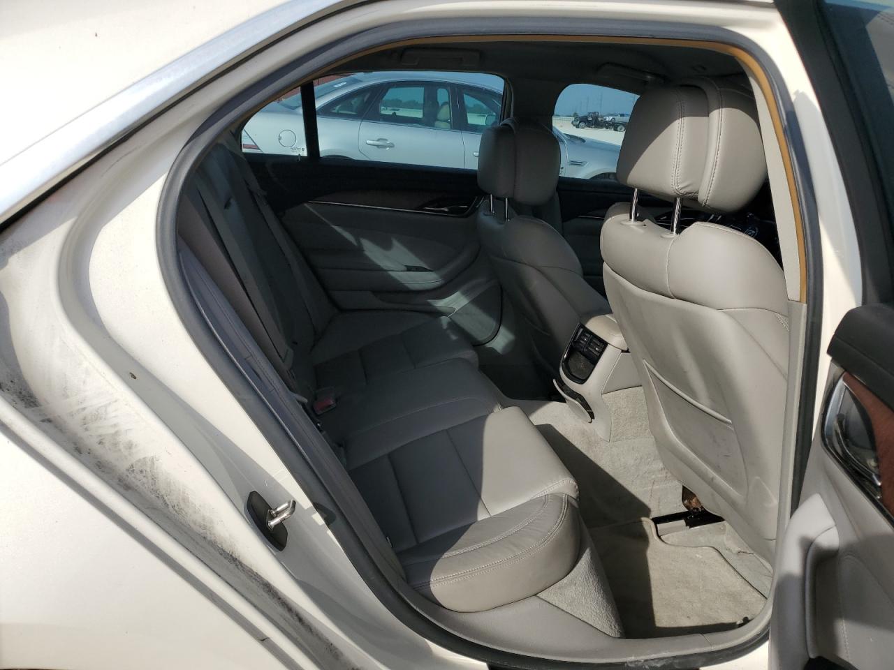 2014 Cadillac CTS VIN 1G6AP5SX8E0180720 Copart auction photo, rear end damage thumbnail 10