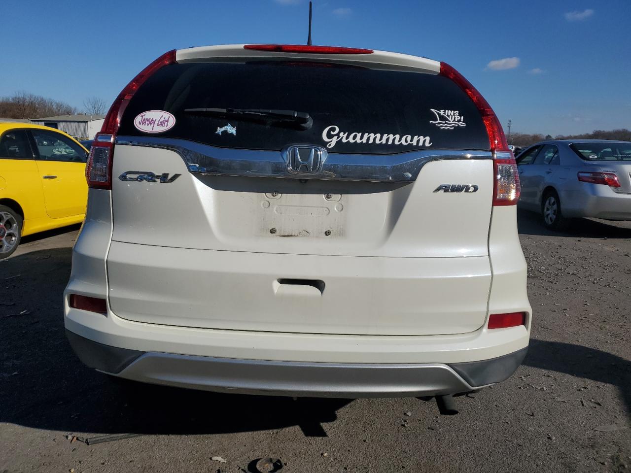 2016 Honda CR-V VIN 5J6RM4H7XGL050105 Copart auction photo, front end damage thumbnail 6