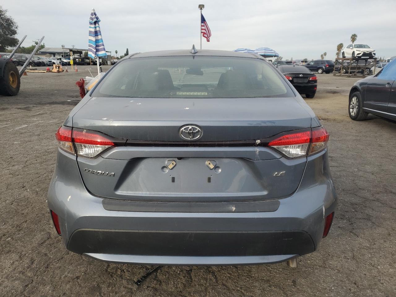 2022 Toyota Corolla VIN JTDEPMAEXN3031412 Copart auction photo, front end damage thumbnail 6