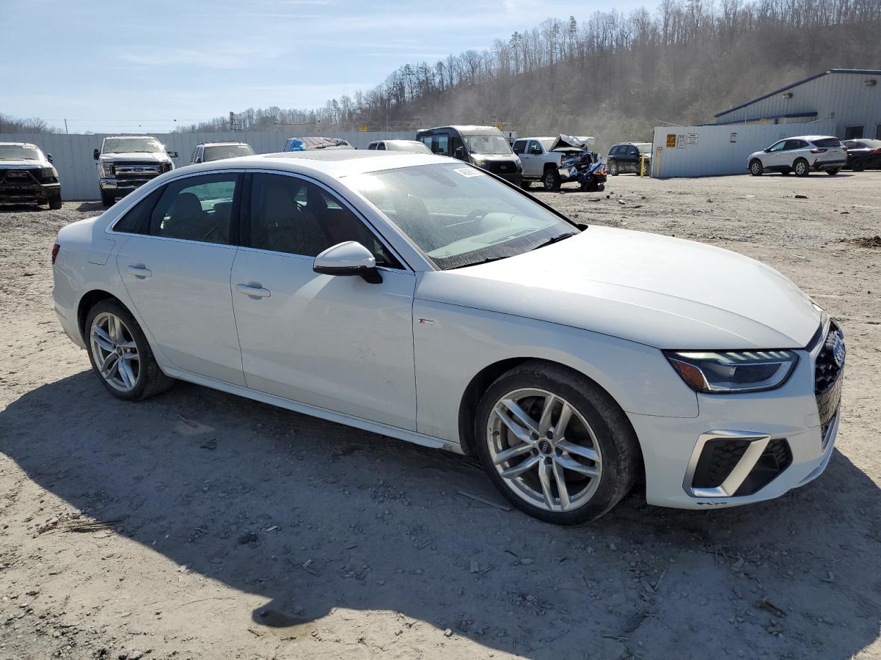 2020 Audi A4 VIN WAUENAF40LA053896 Copart auction photo, front end damage thumbnail 4