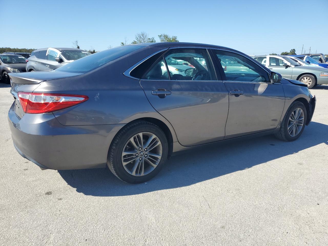 2017 Toyota Camry VIN 4T1BF1FK7HU289125 Copart auction photo, front end / side damage thumbnail 3