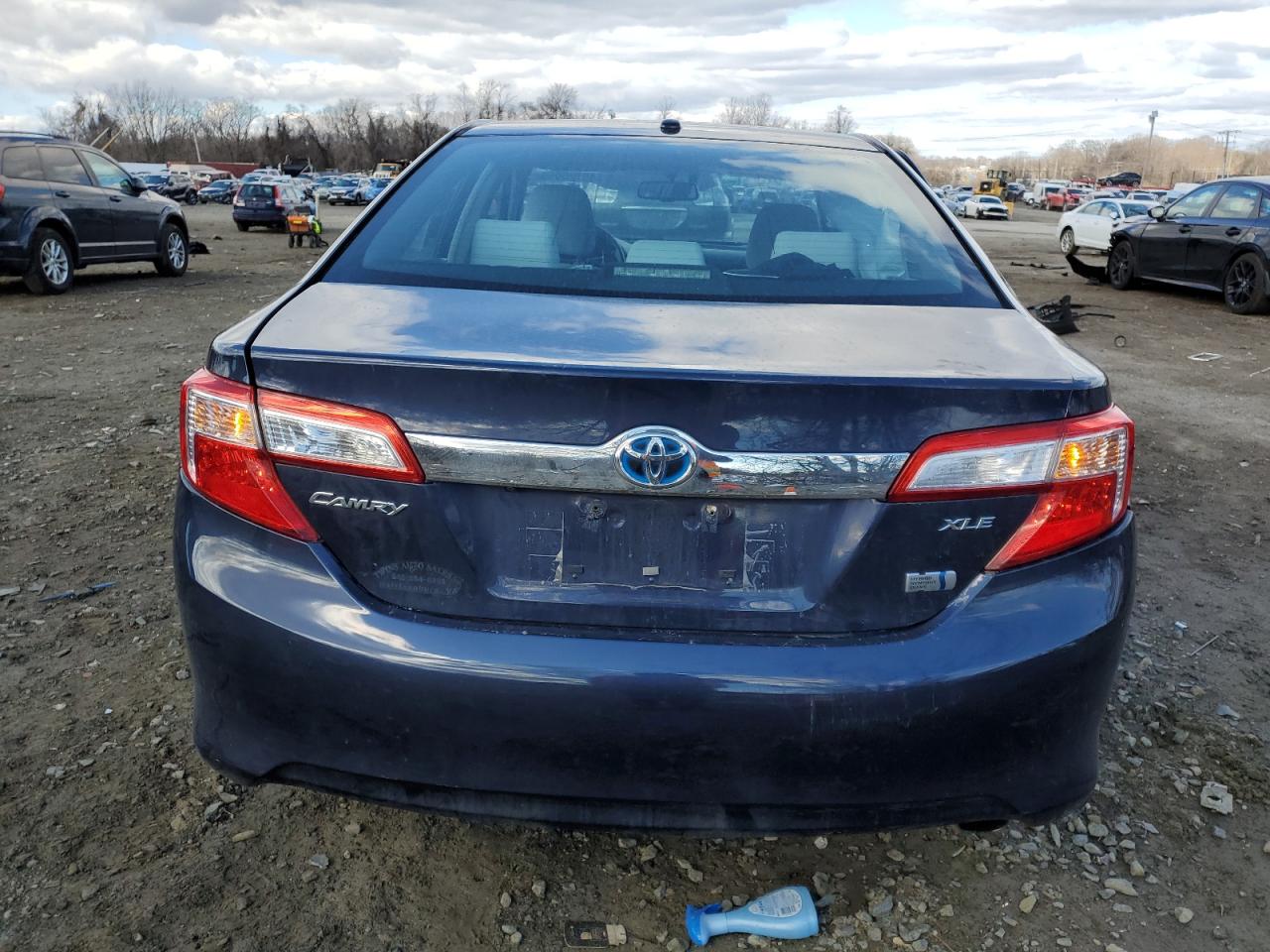 2014 Toyota Camry VIN 4T1BD1FKXEU117995 Copart auction photo, side / rear end damage thumbnail 6