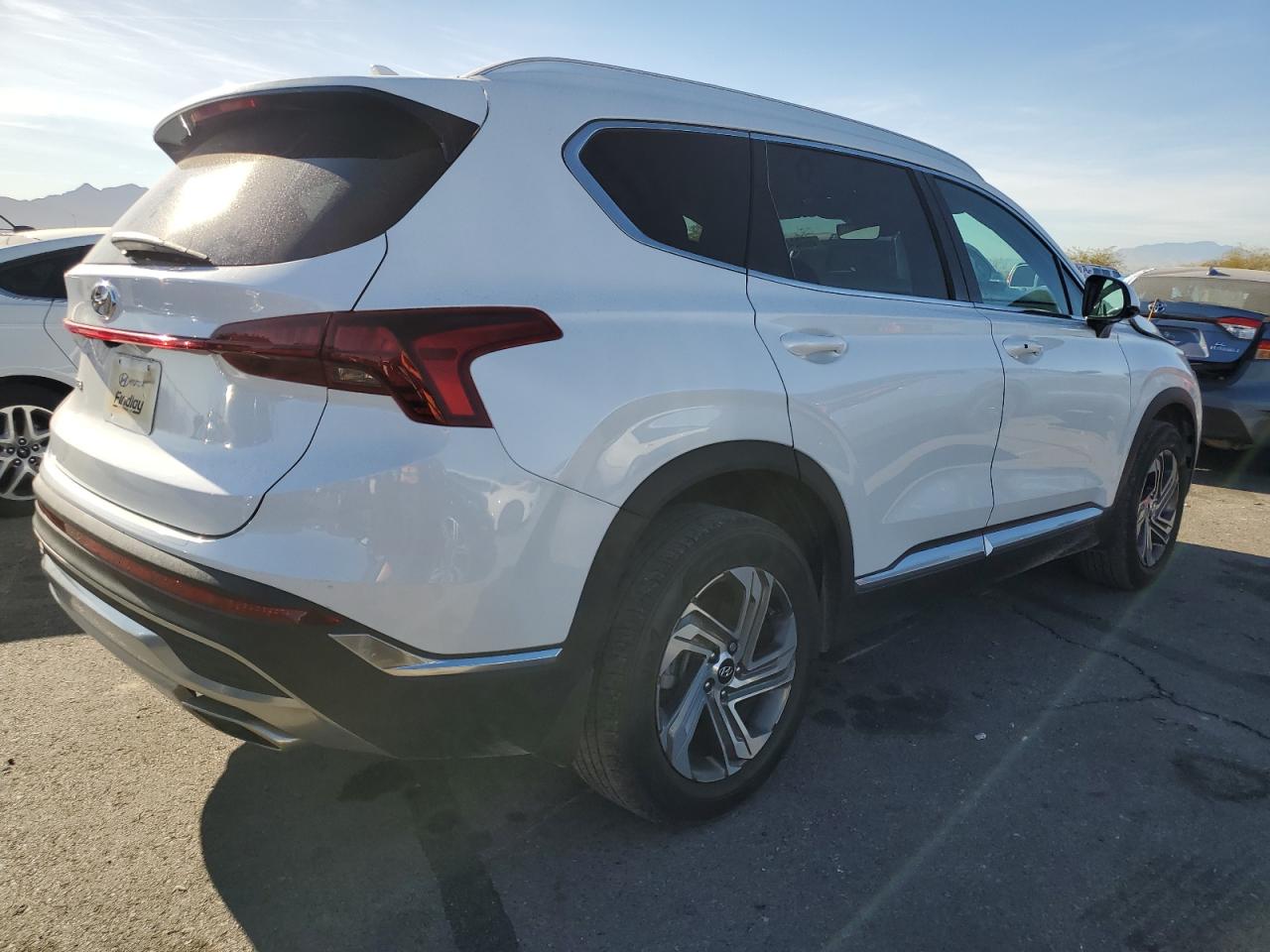 2021 Hyundai Santa Fe VIN 5NMS24AJ7MH368750 Copart auction photo, front end damage thumbnail 3