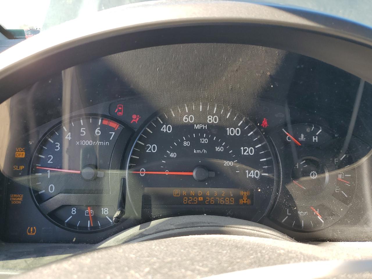 2006 Nissan Armada VIN 5N1AA08B46N725647 Copart auction photo, front end damage thumbnail 9