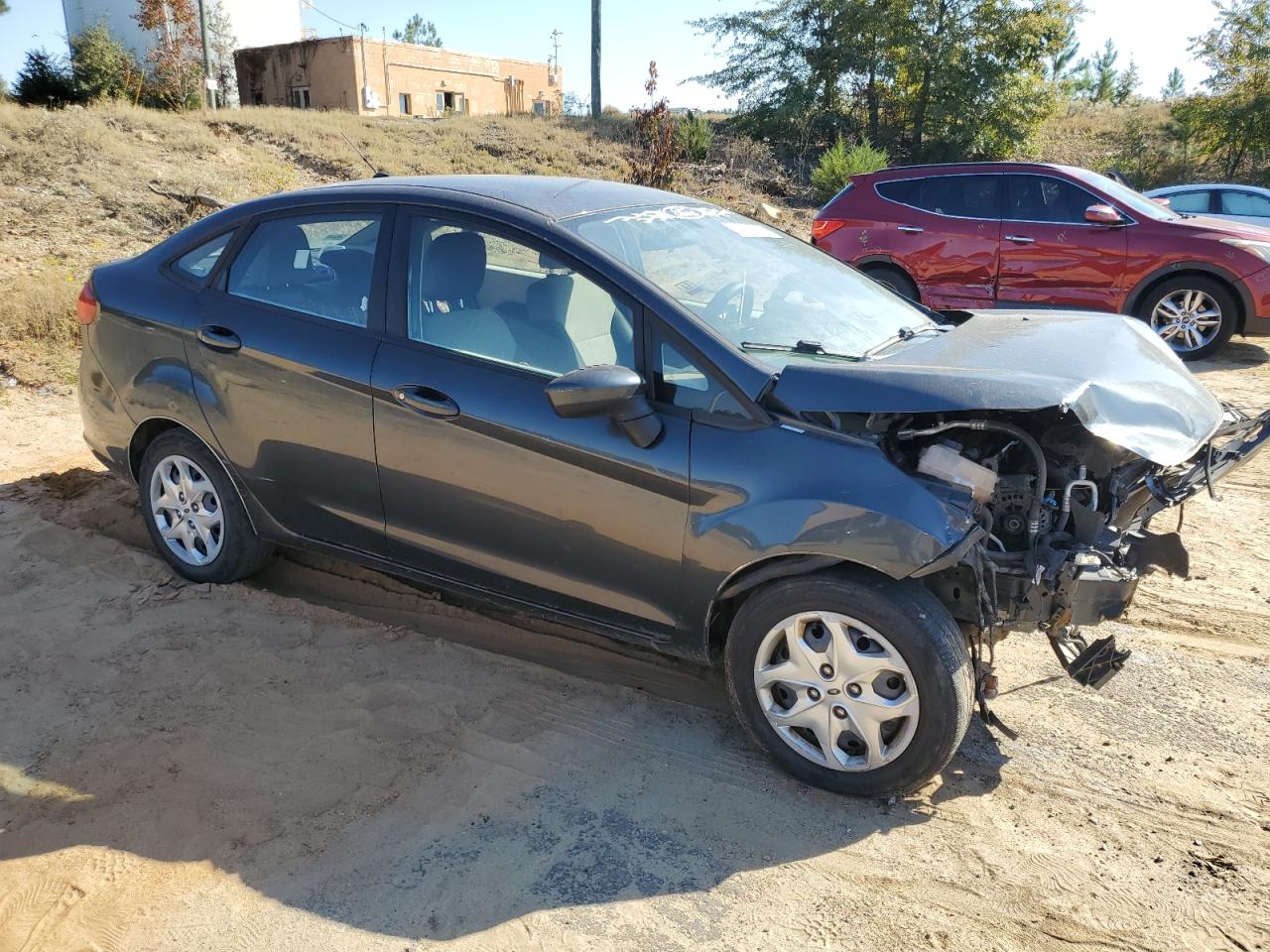 2011 Ford Fiesta VIN 3FADP4AJ1BM146733 Copart auction photo, front end damage thumbnail 4