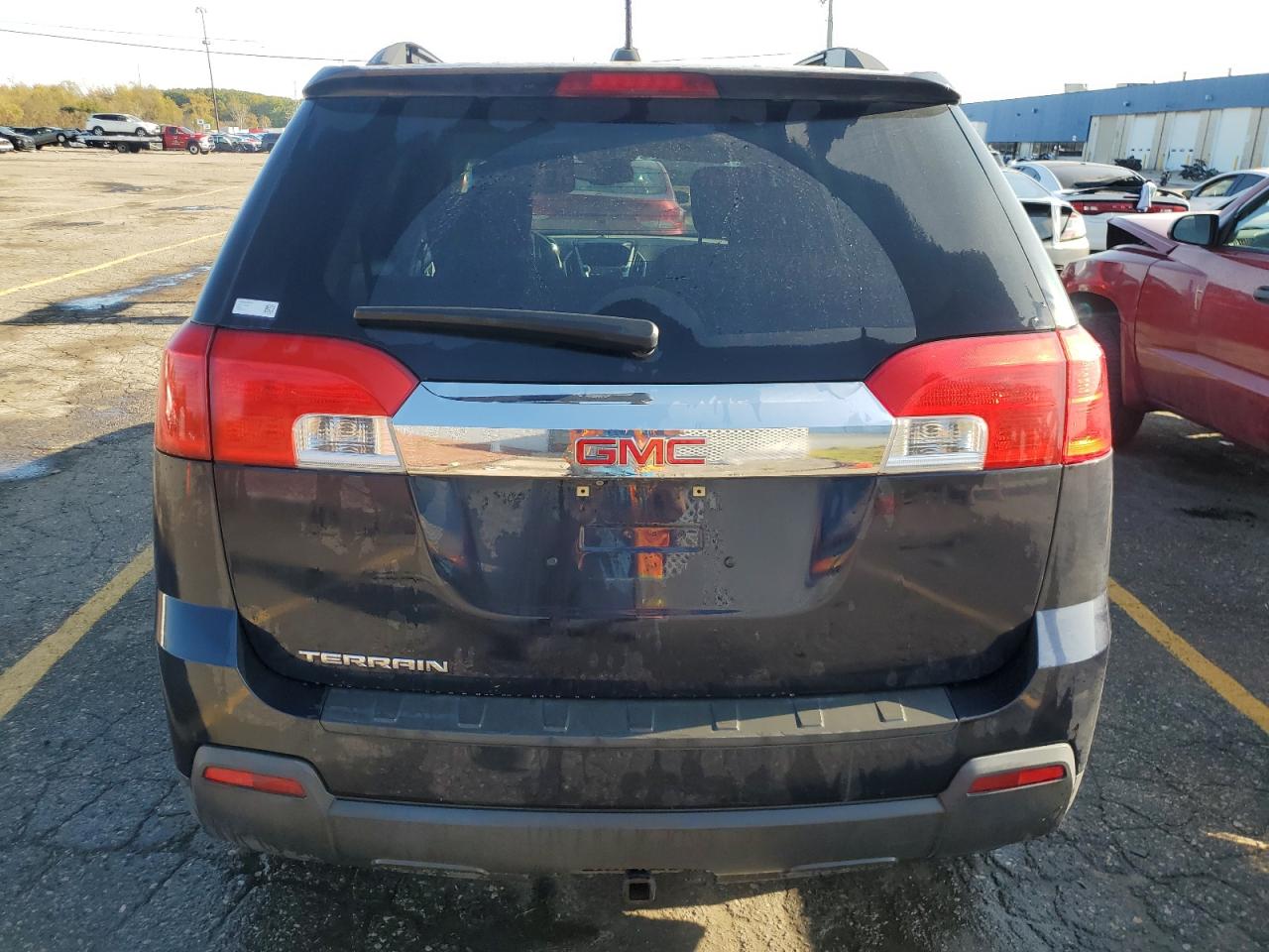 2015 GMC Terrain VIN 2GKALREK0F6384666 Copart auction photo, side damage thumbnail 3