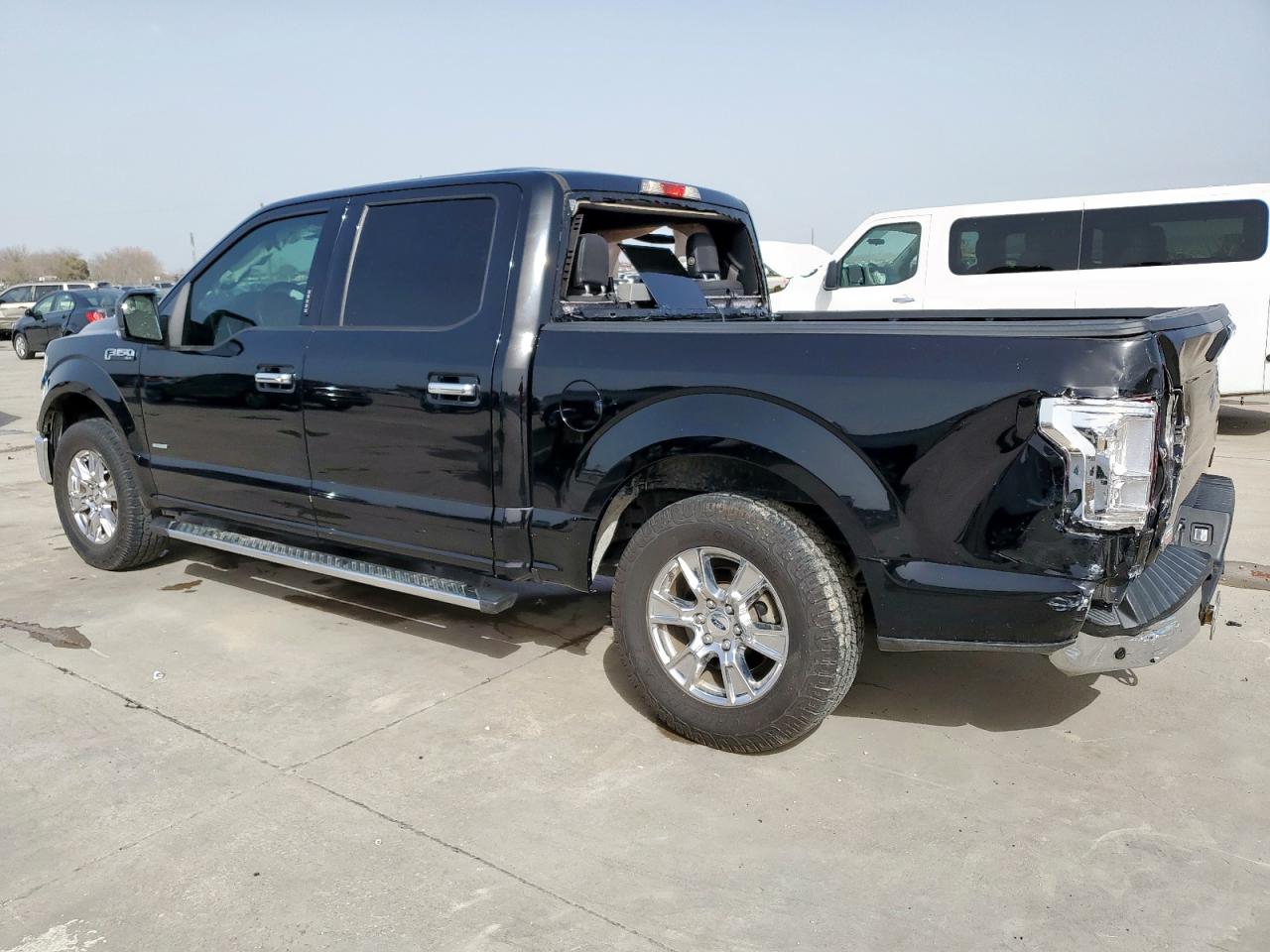 2016 Ford F-150 VIN 1FTEW1CP1GKF63589 Copart auction photo, side / rear end damage thumbnail 2