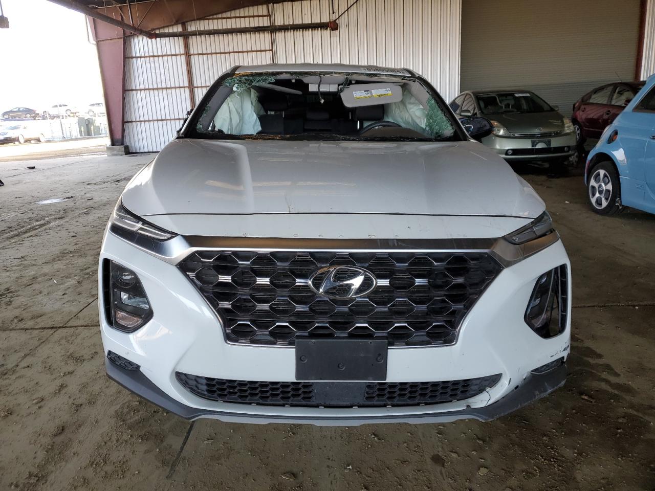 2019 Hyundai Santa Fe VIN 5NMS23AD4KH090004 Copart auction photo, all over damage thumbnail 5