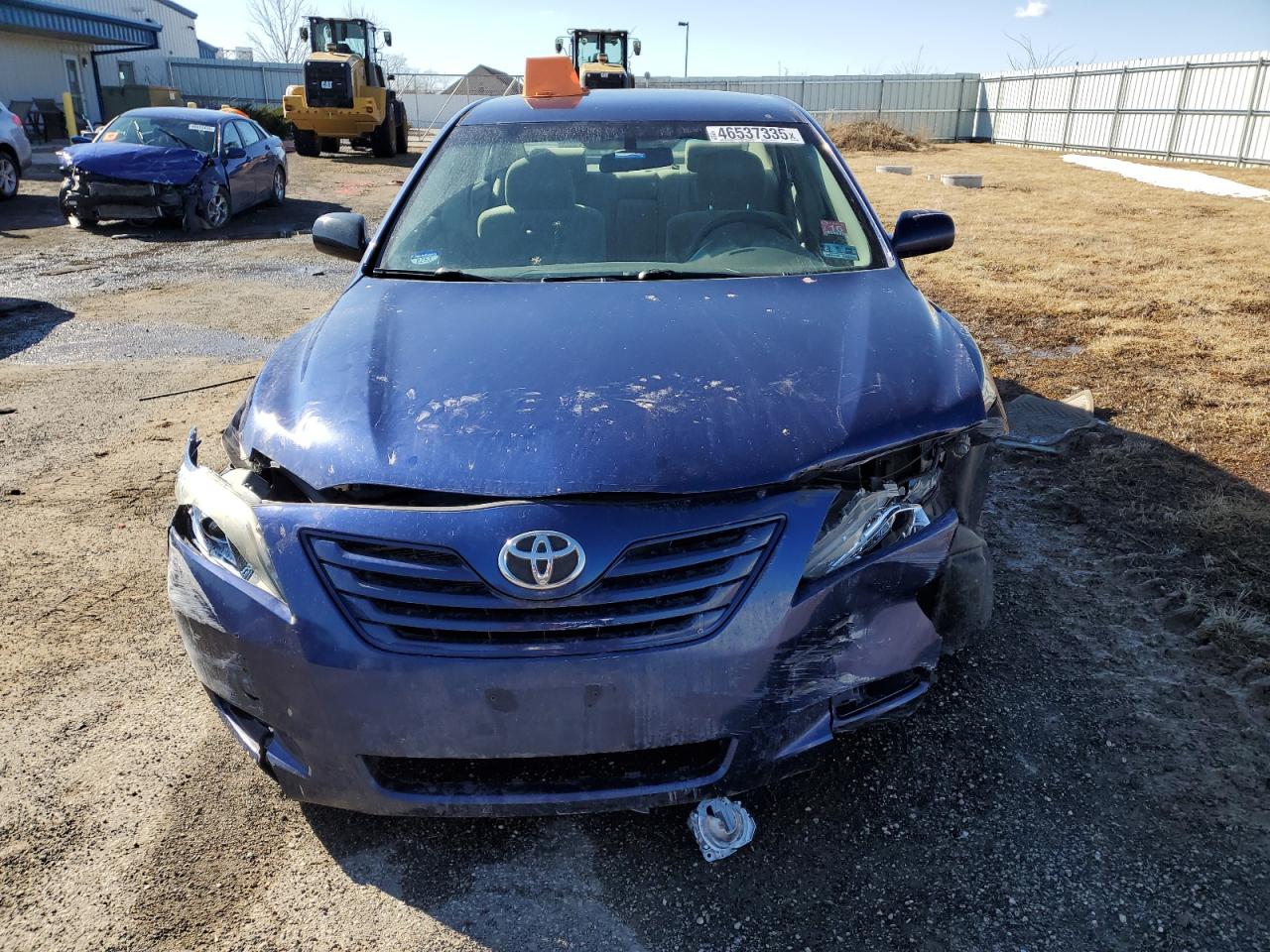2007 Toyota Camry VIN 4T1BE46K67U070384 Copart auction photo, front end damage thumbnail 5