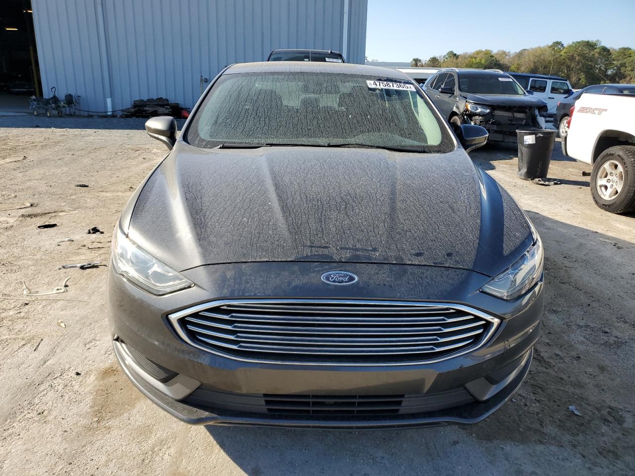 2017 Ford Fusion VIN 3FA6P0H75HR381739 Copart auction photo, side / rear end damage thumbnail 5