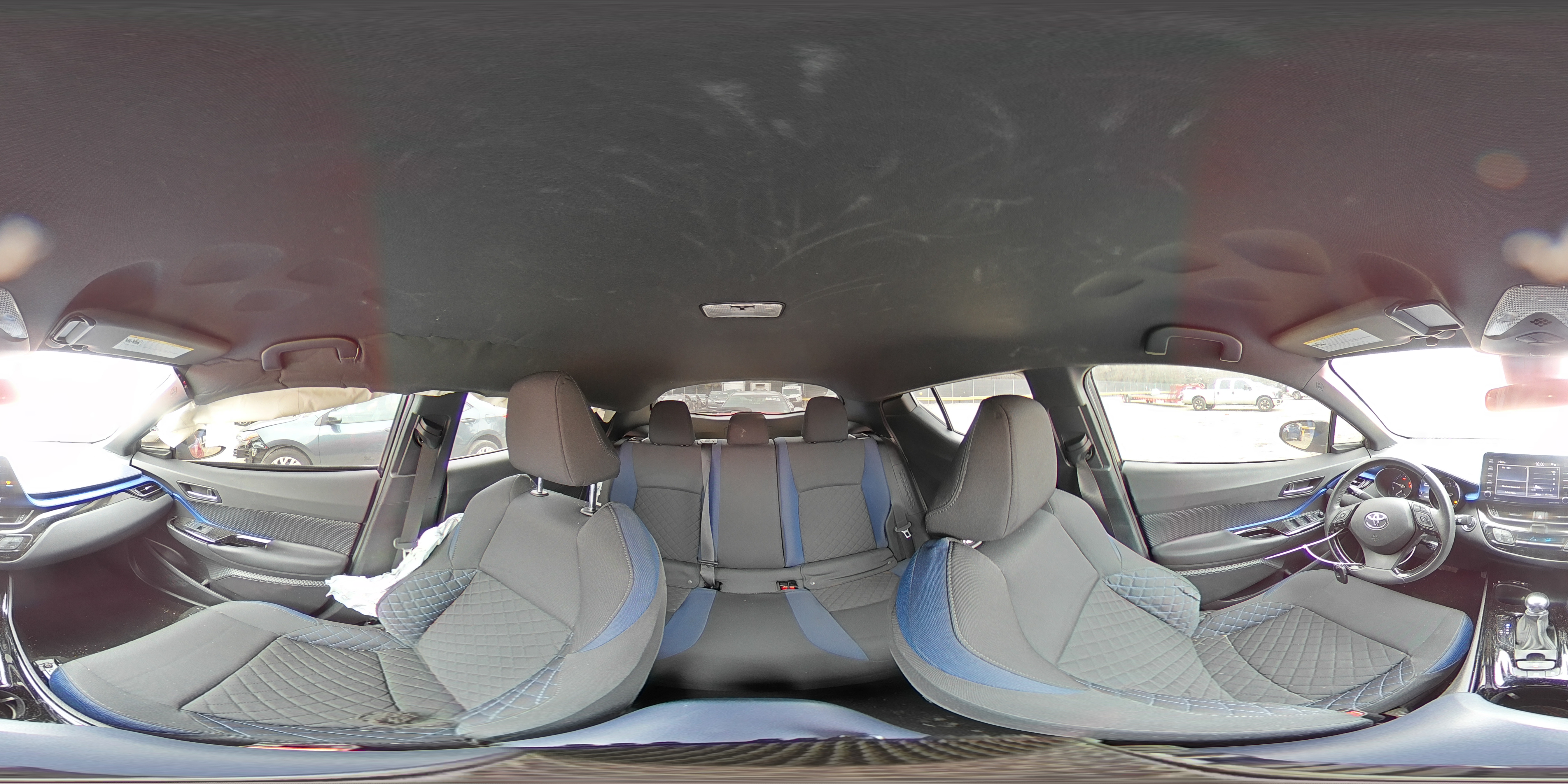 2021 Toyota C-HR VIN NMTKHMBX3MR120458 Copart auction photo, side damage thumbnail 14