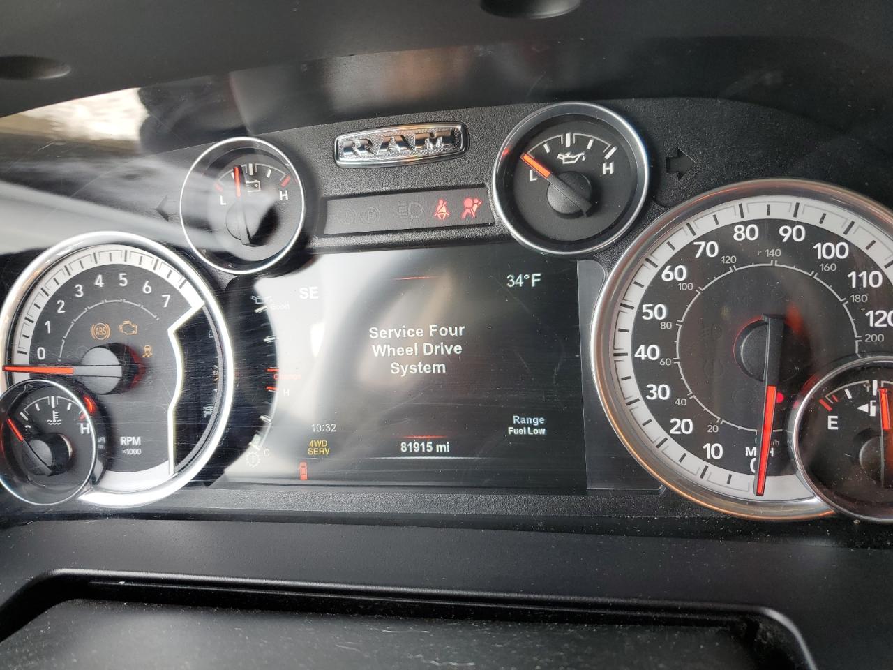 2015 RAM 1500 VIN 1C6RR7MT1FS627305 Copart auction photo, front end damage thumbnail 9