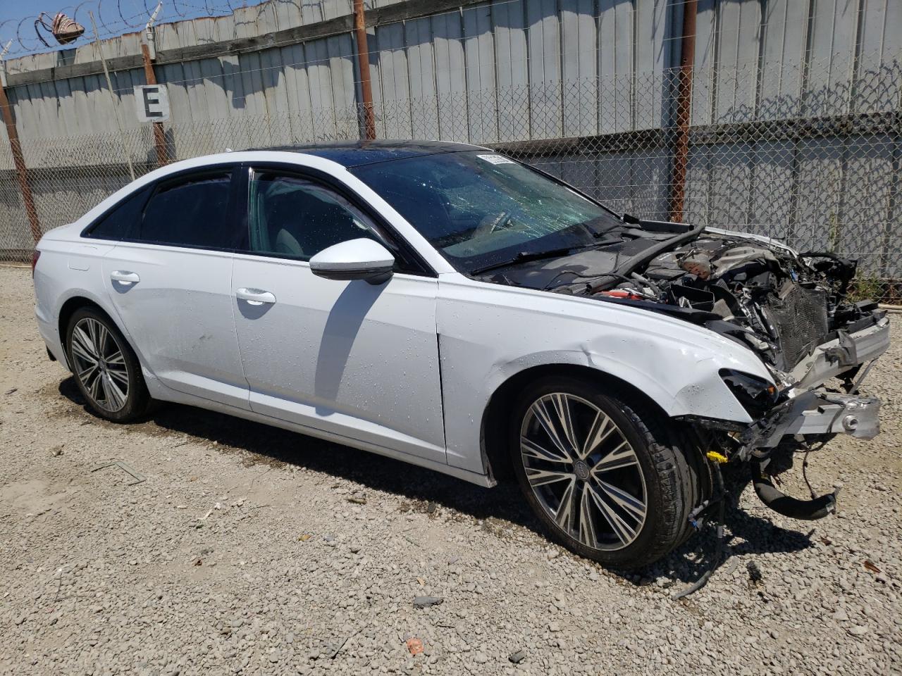 2020 Audi A6 VIN WAUE8AF27LN064988 Copart auction photo, front end damage thumbnail 4