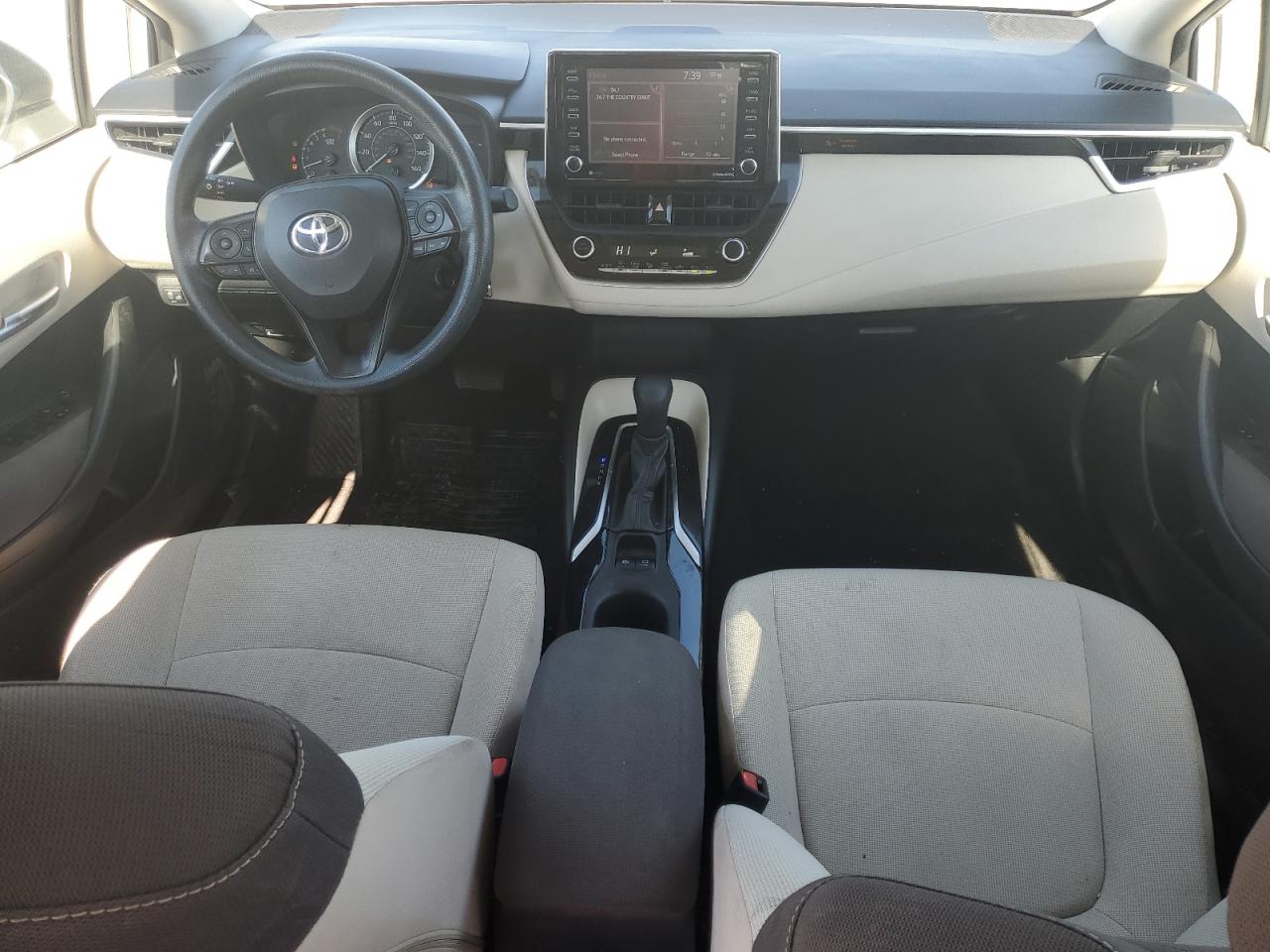 2021 Toyota Corolla VIN 5YFEPMAE2MP254713 Copart auction photo, front end / minor dent/scratches damage thumbnail 8