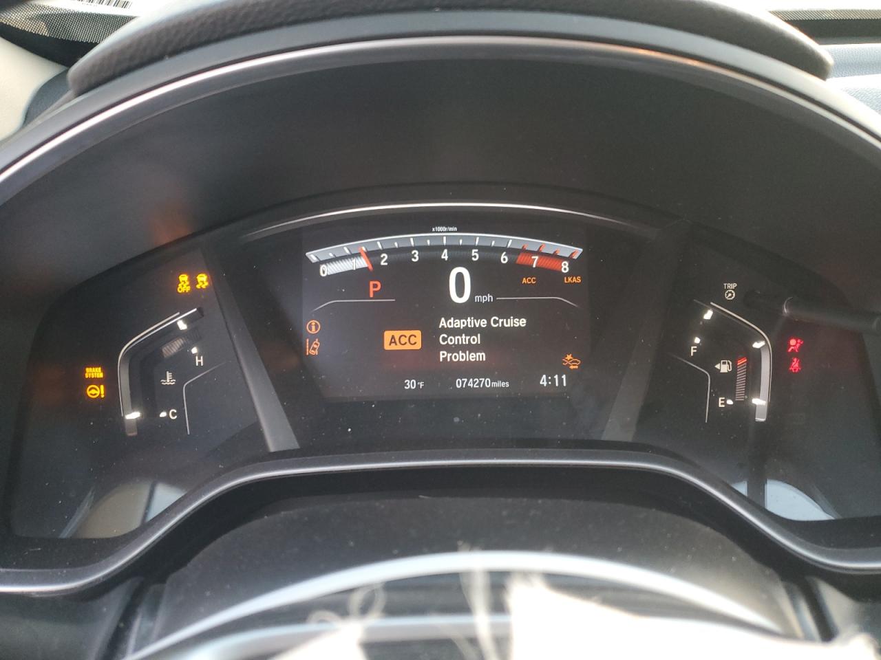 2019 Honda CR-V VIN 7FARW2H87KE021108 Copart auction photo, front end damage thumbnail 9