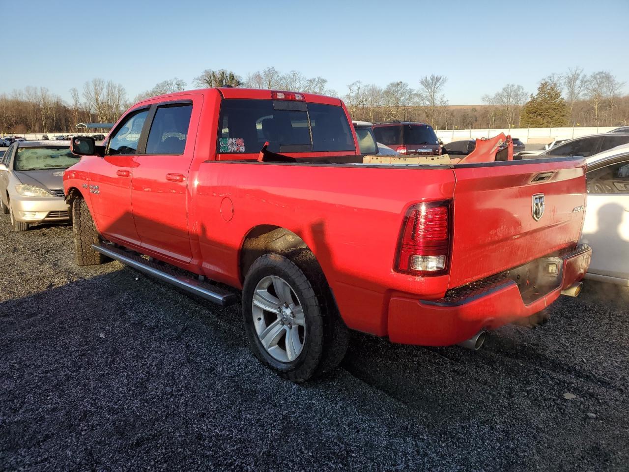 2015 RAM 1500 VIN 1C6RR7UT9FS768378 Copart auction photo, front end damage thumbnail 2