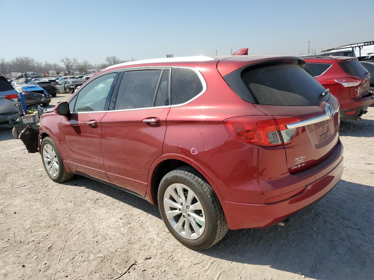 2018 Buick Envision VIN LRBFX2SA8JD005415 Copart auction photo, front end damage thumbnail 2