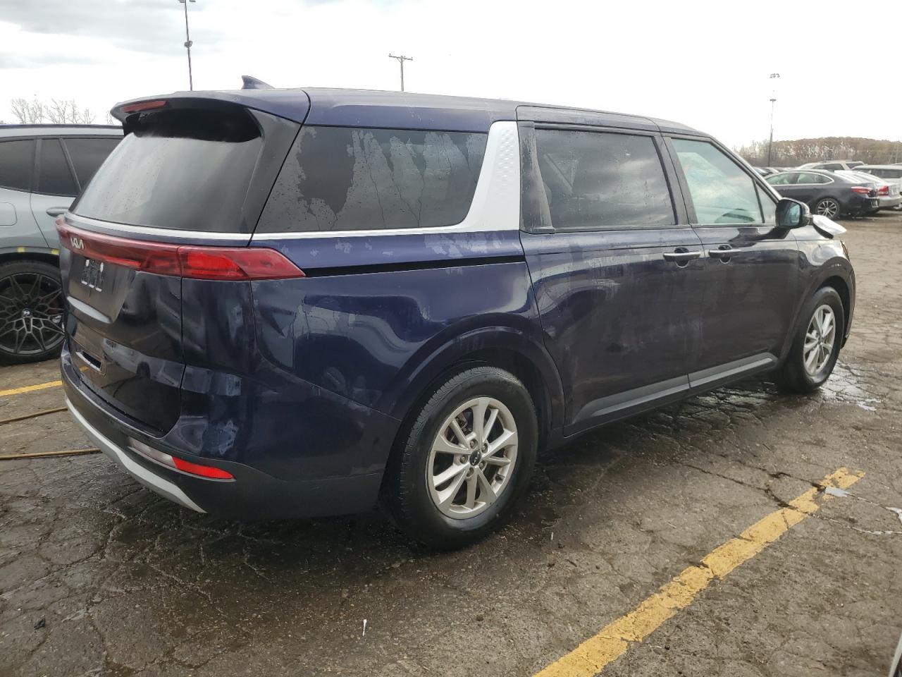 2023 KIA Carnival VIN KNDNB4H34P6259619 Copart auction photo, front end damage thumbnail 3