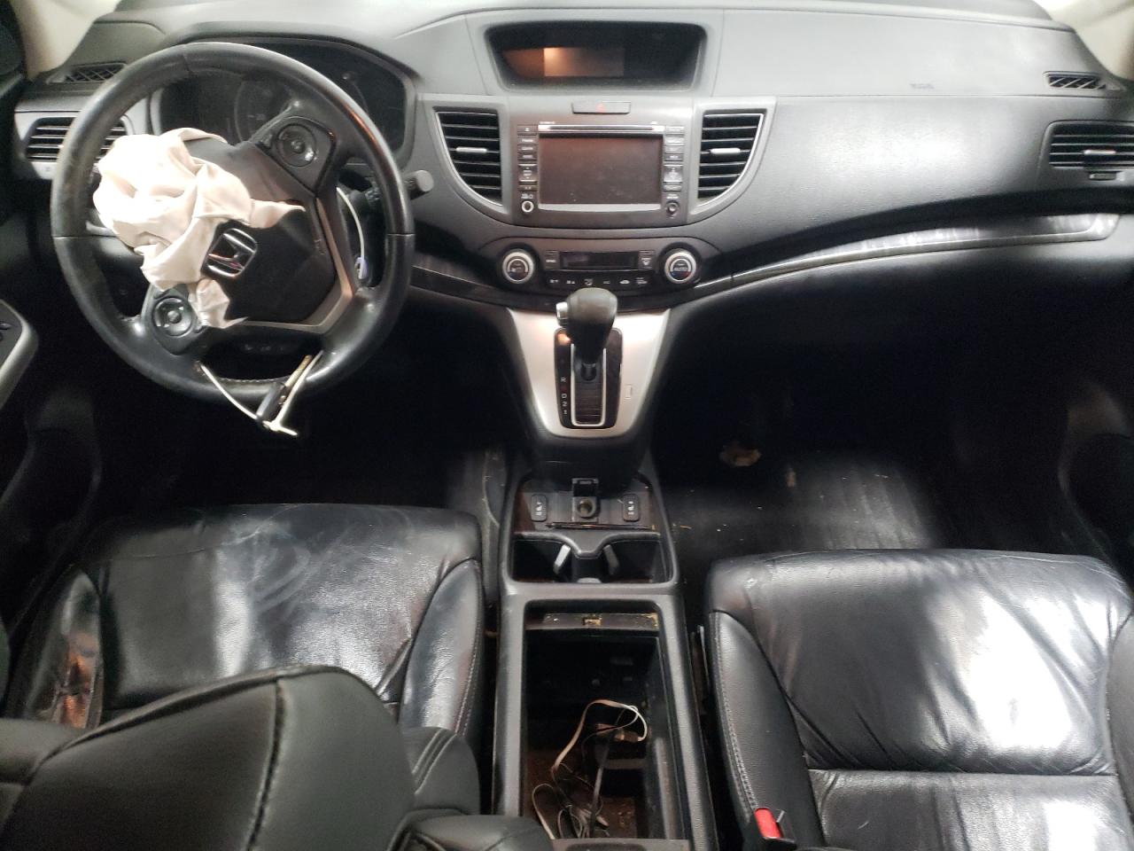 2014 Honda CR-V VIN 5J6RM4H72EL055294 Copart auction photo, front end / side damage thumbnail 8