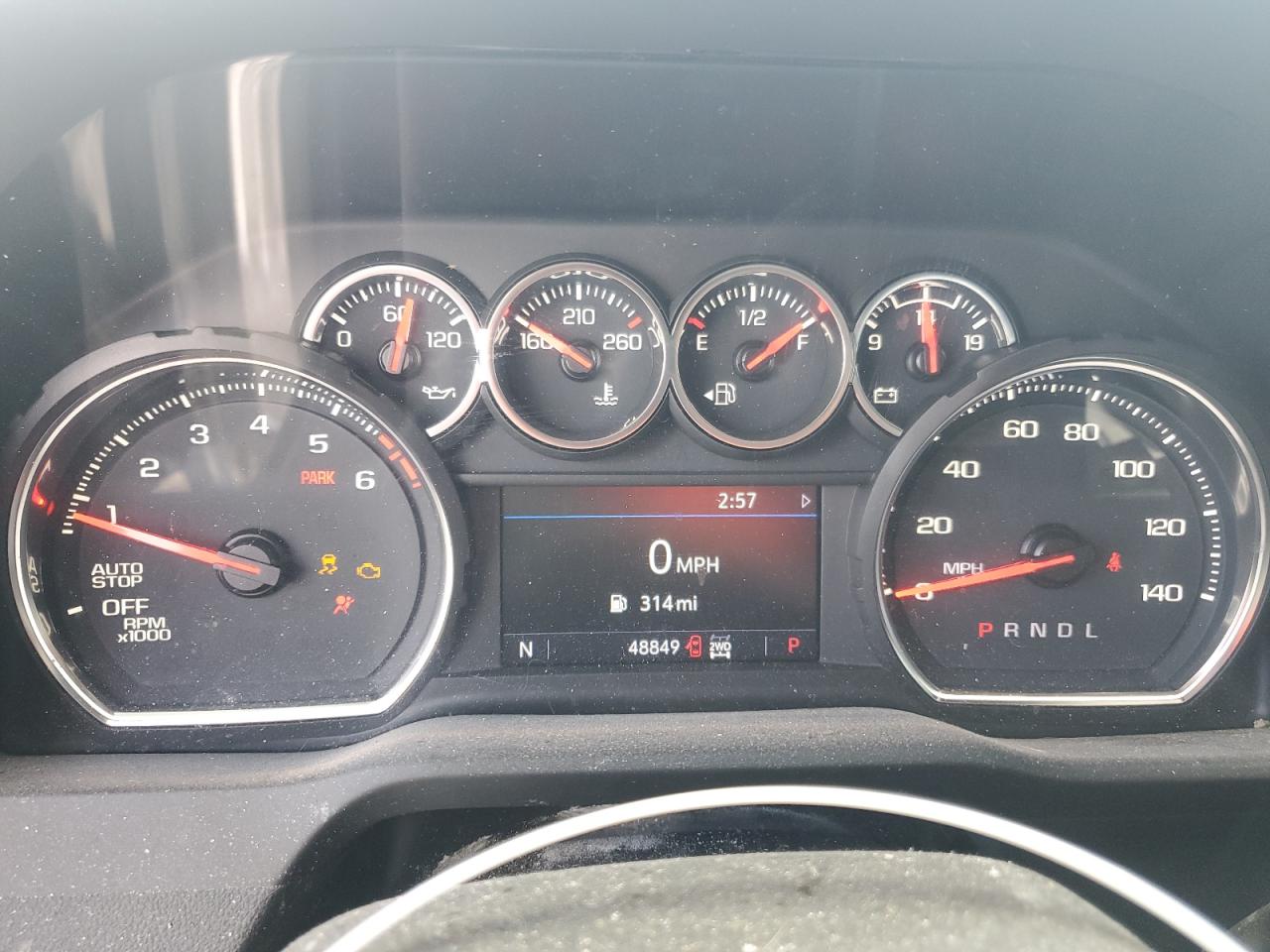 2022 Chevrolet Silverado VIN 3GCUYDED2NG128143 Copart auction photo, all over damage thumbnail 9