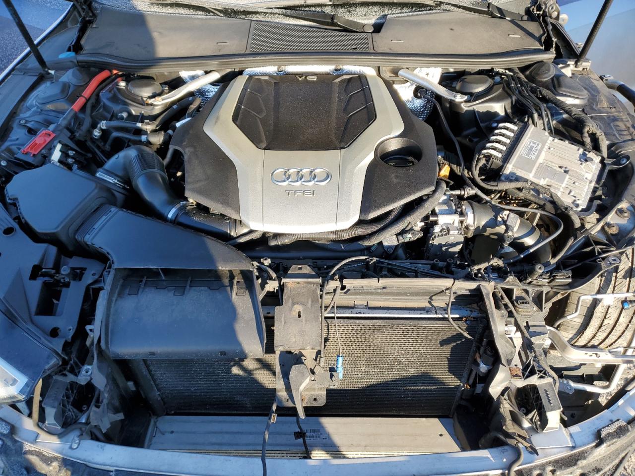 2019 Audi A7 VIN WAUR2AF24KN029018 Copart auction photo, rear end / front end damage thumbnail 11