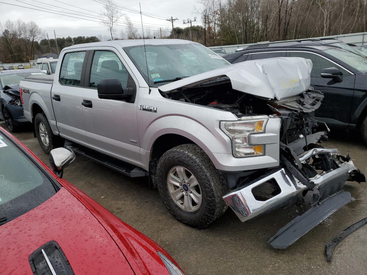 2016 Ford F-150 VIN 1FTEW1EP2GFD46476 Copart auction photo, front end damage thumbnail 4