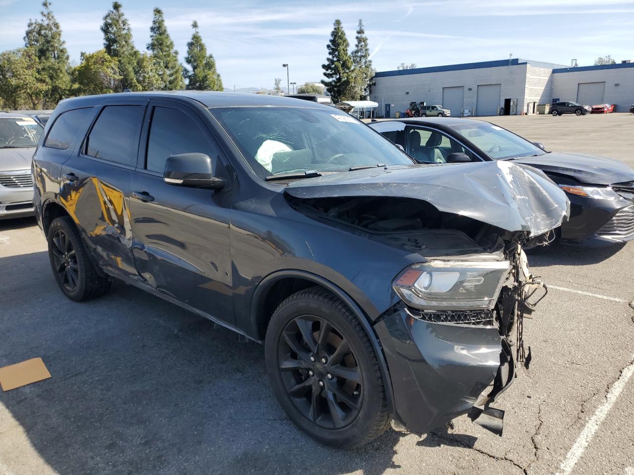 2017 Dodge Durango VIN 1C4SDHCT6HC883565 Copart auction photo, front end / mechanical damage thumbnail 4