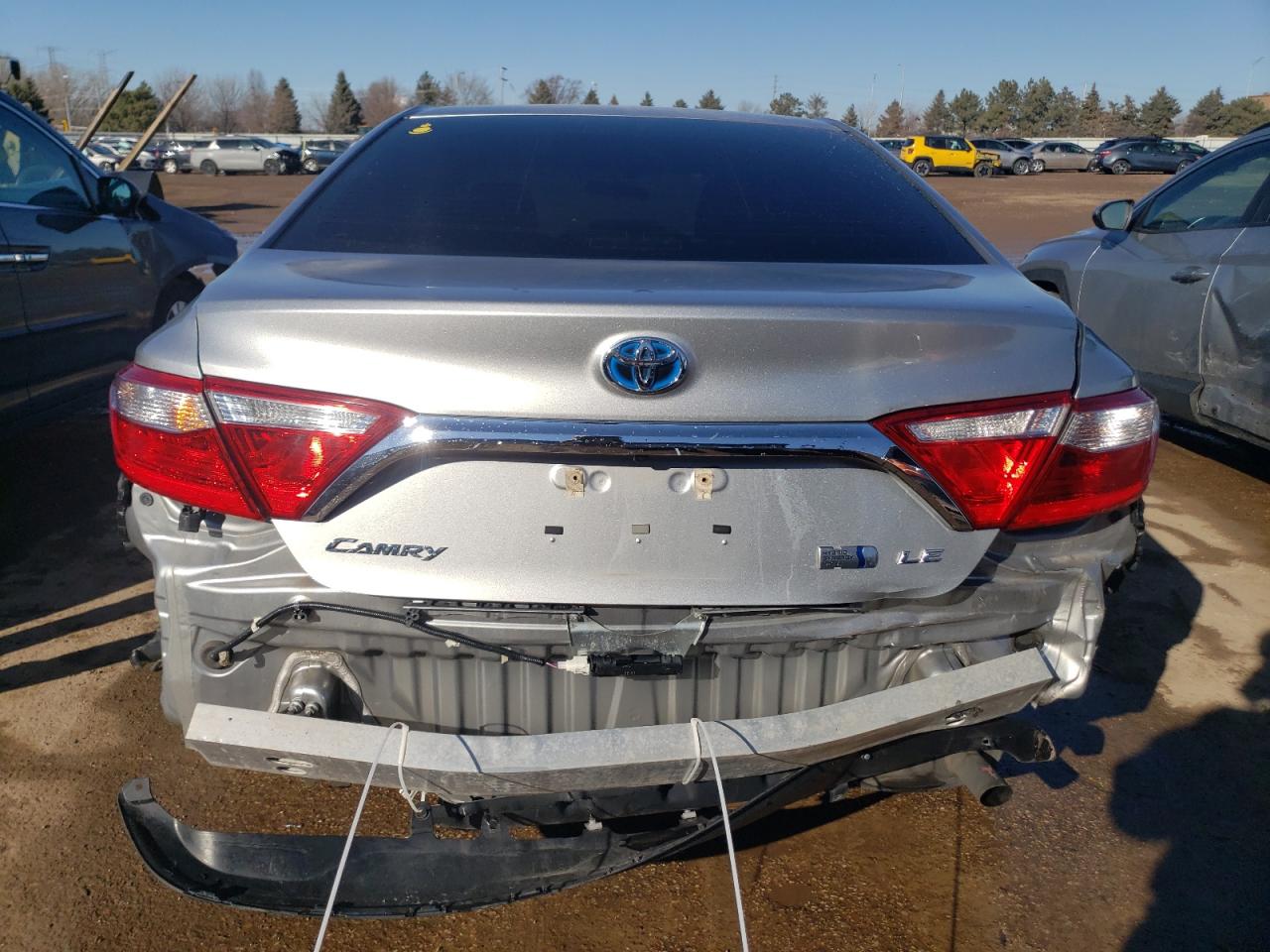 2017 Toyota Camry VIN 4T1BD1FK4HU225601 Copart auction photo, rear end damage thumbnail 6