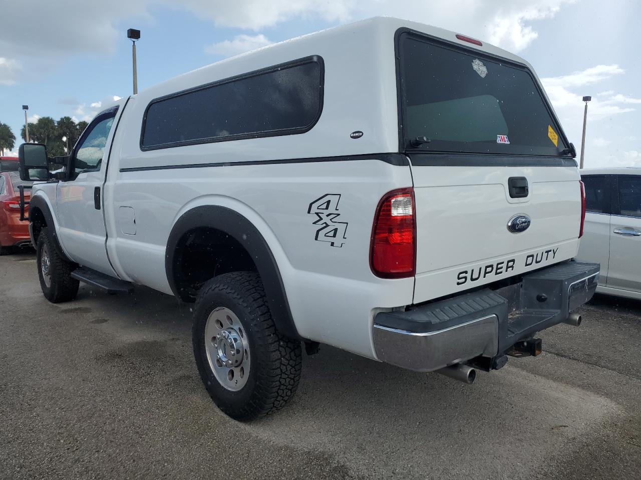 2016 Ford F250 VIN 1FTBF2B65GEB87219 Copart auction photo, water/flood damage thumbnail 2