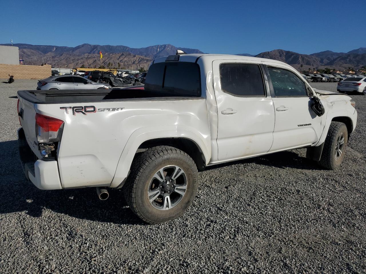 2017 Toyota Tacoma VIN 3TMAZ5CN9HM035210 Copart auction photo, all over damage thumbnail 3