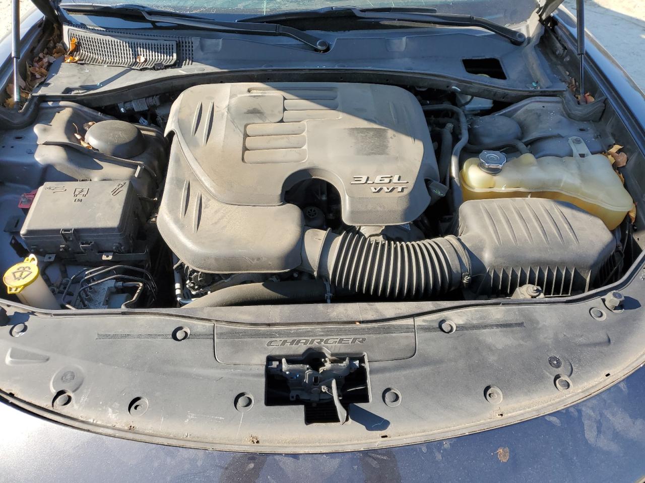 2016 Dodge Charger VIN 2C3CDXHG5GH292184 Copart auction photo, vandalism damage thumbnail 11