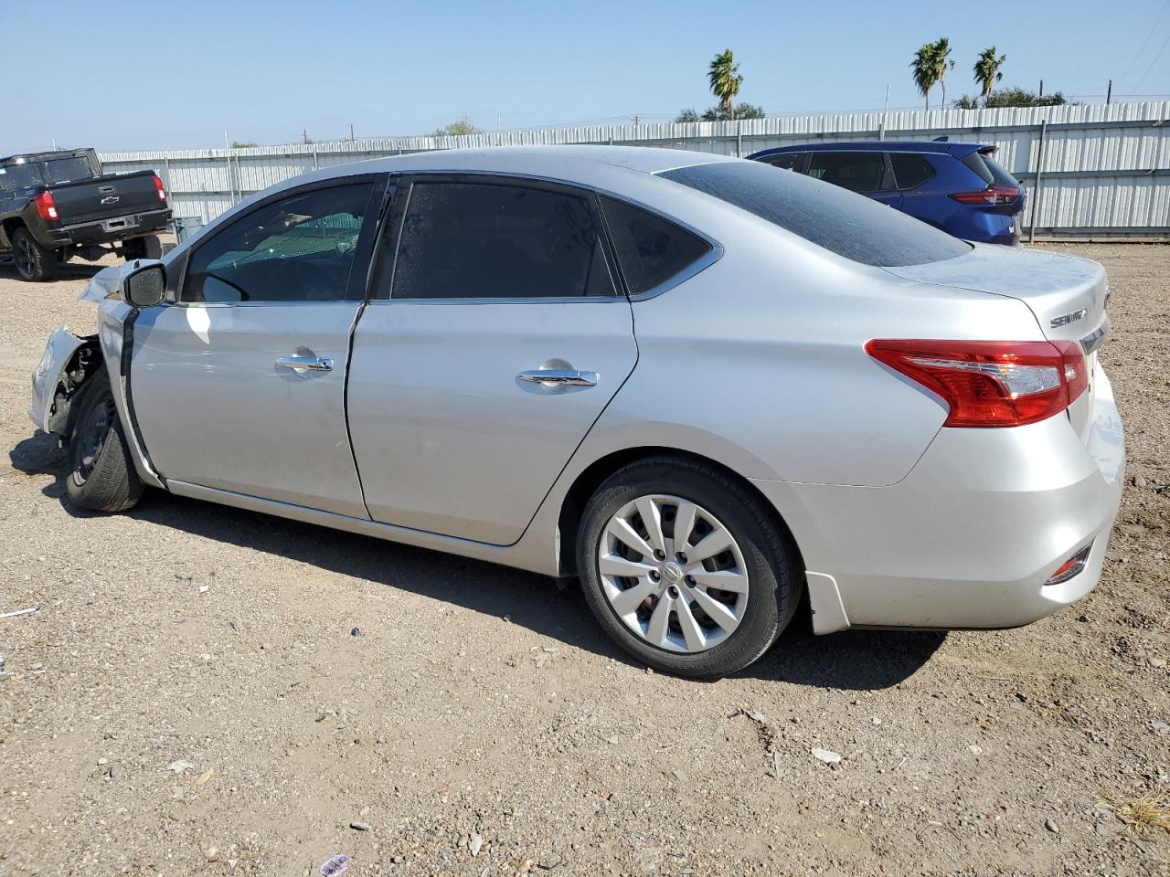 2019 Nissan Sentra VIN 3N1AB7AP2KY334478 Copart auction photo, frame damage / front end damage thumbnail 2