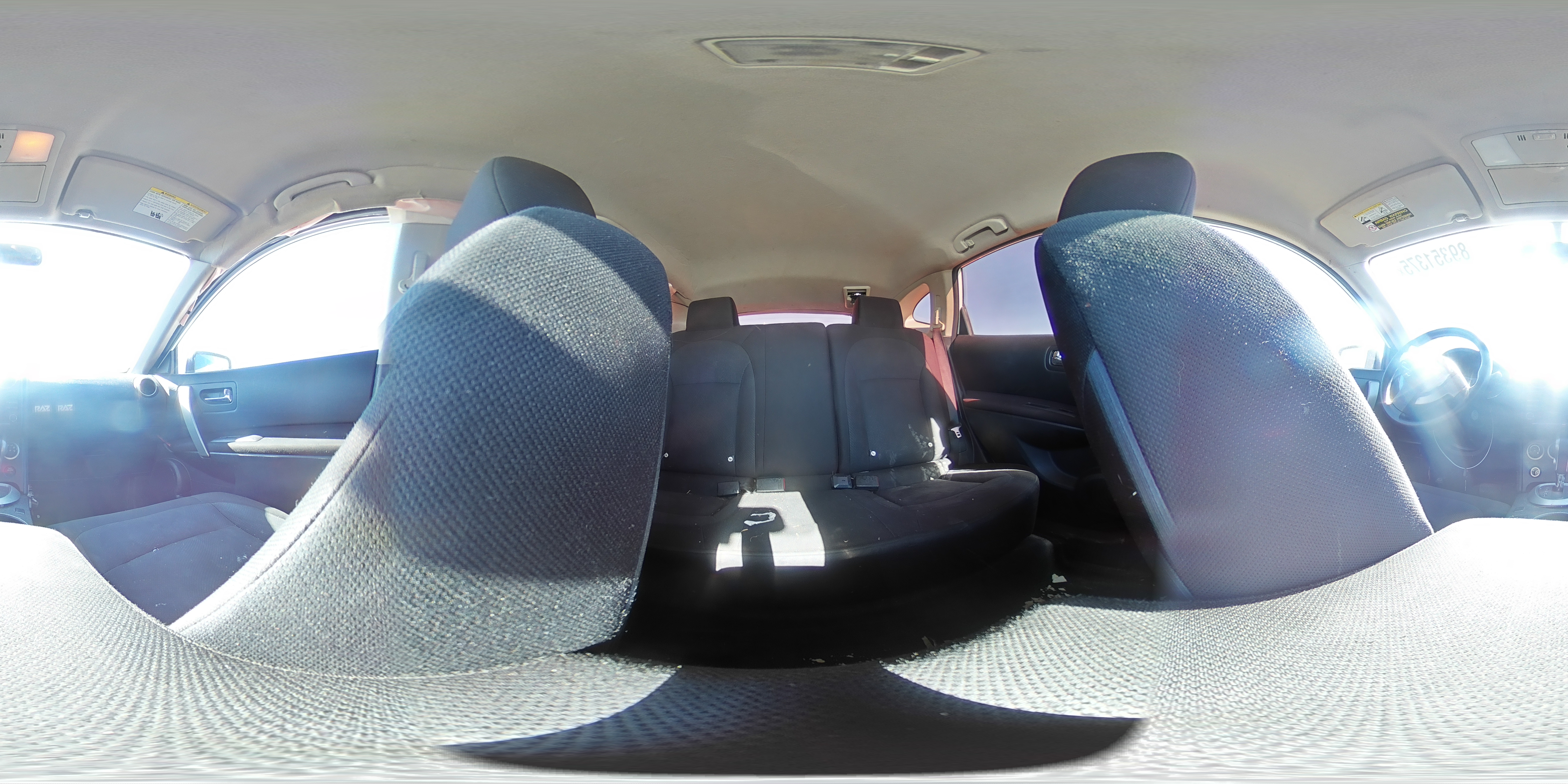 2014 Nissan Rogue VIN JN8AS5MT6EW604970 Copart auction photo, front end / side damage thumbnail 13