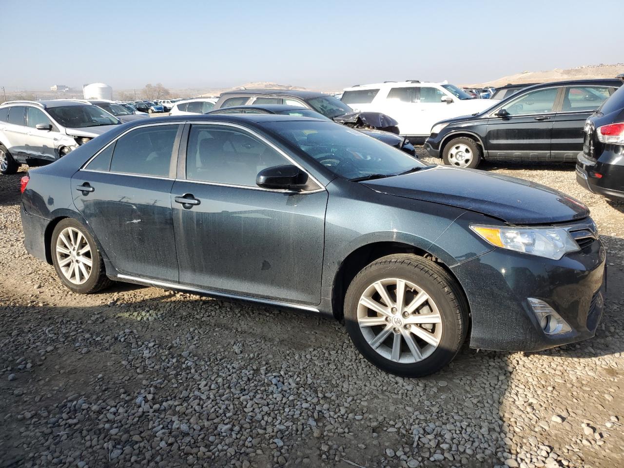 2014 Toyota Camry VIN 4T4BF1FK5ER427276 Copart auction photo, side damage thumbnail 4