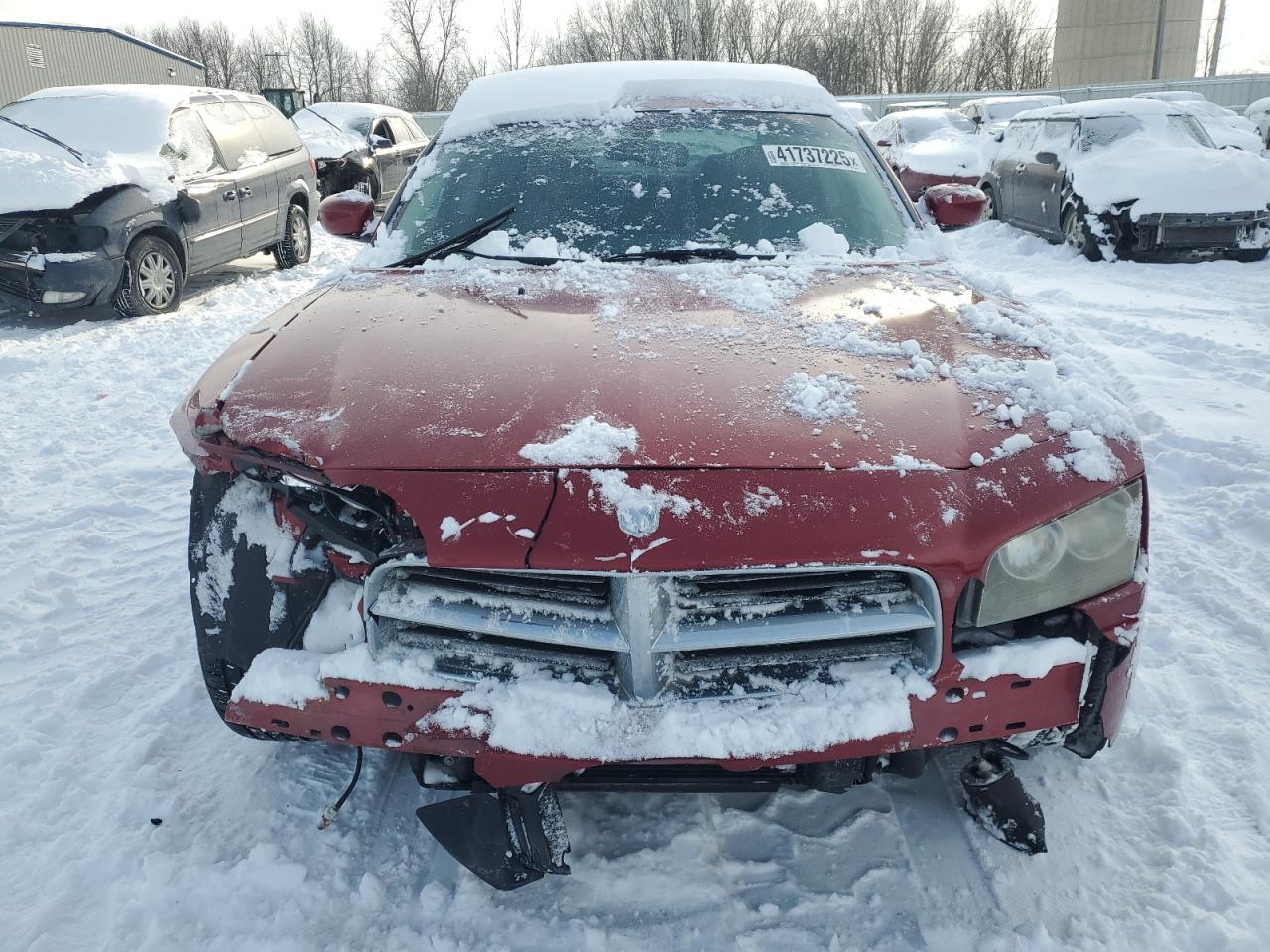 2010 Dodge Charger VIN 2B3CK3CV8AH133247 Copart auction photo, front end damage thumbnail 5