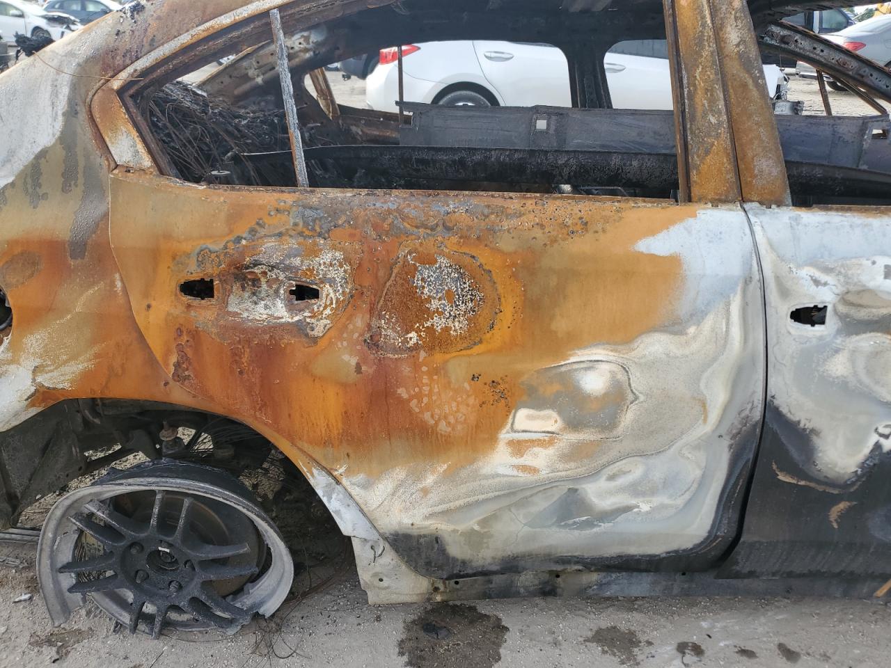 2021 Subaru WRX VIN JF1VA2S63M9822136 Copart auction photo, burn damage thumbnail 11