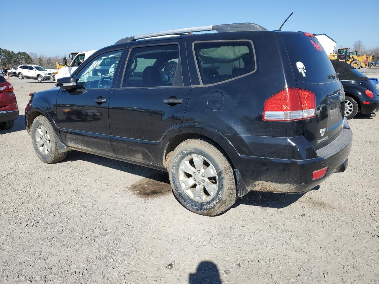 2009 KIA Mohave (borrego) VIN KNDJH741295020453 Copart auction photo, side damage thumbnail 2