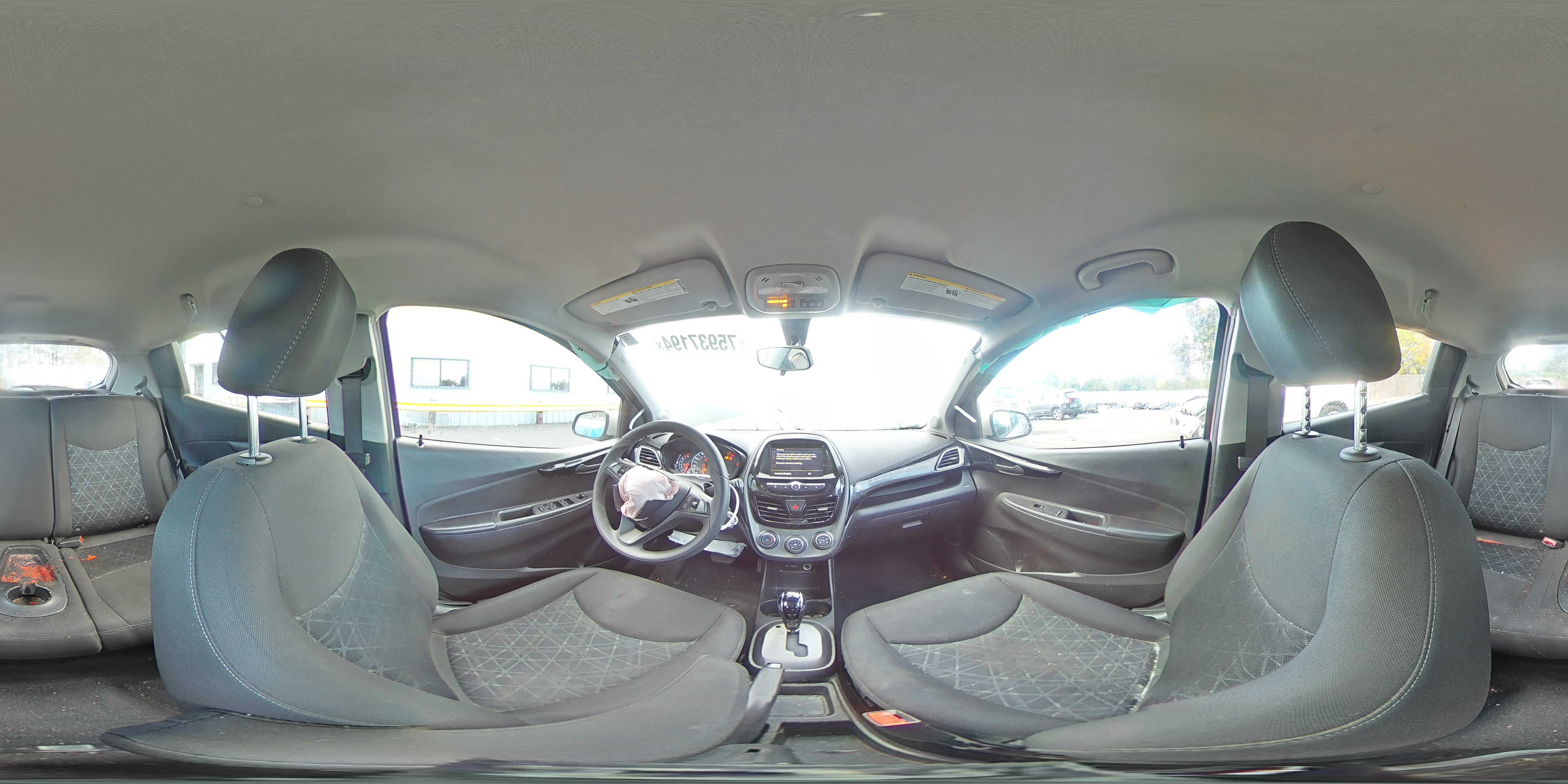 2021 Chevrolet Spark VIN KL8CD6SA8MC749572 Copart auction photo, front end / rear end damage thumbnail 11