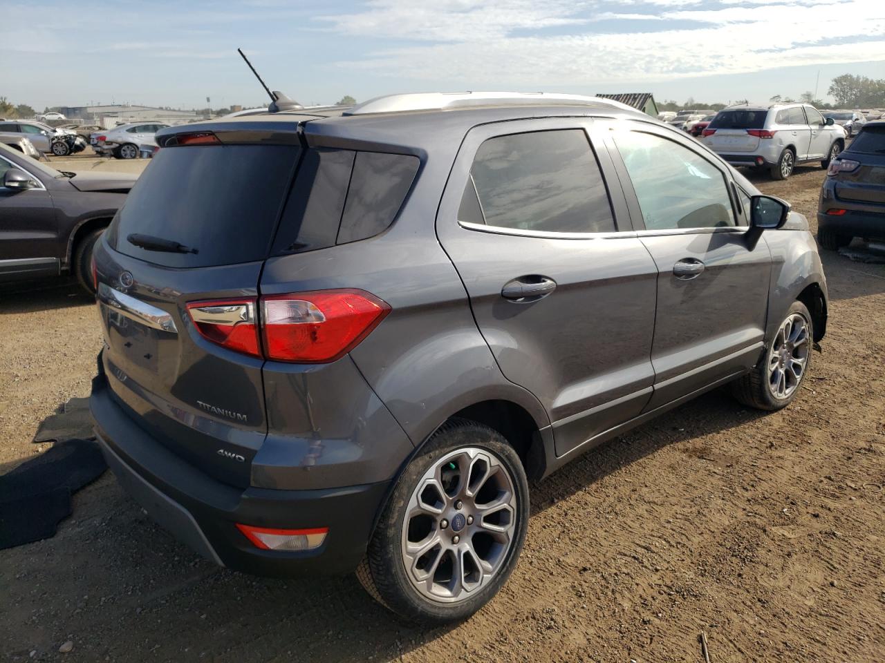 2021 Ford EcoSport VIN MAJ6S3KL8MC403165 Copart auction photo, all over damage thumbnail 3