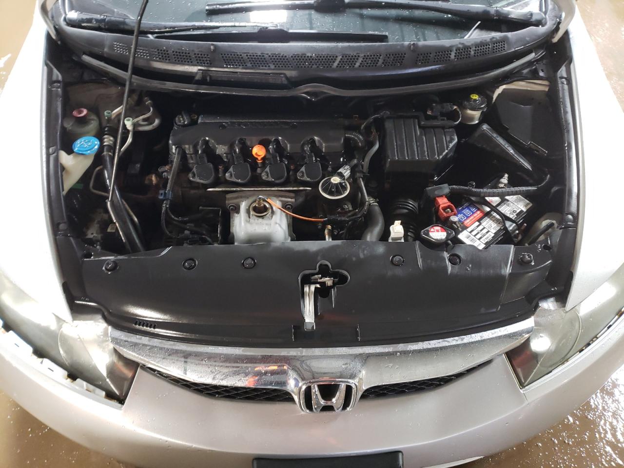 2010 Honda Civic VIN 2HGFA1F55AH300325 Copart auction photo, side / front end damage thumbnail 11