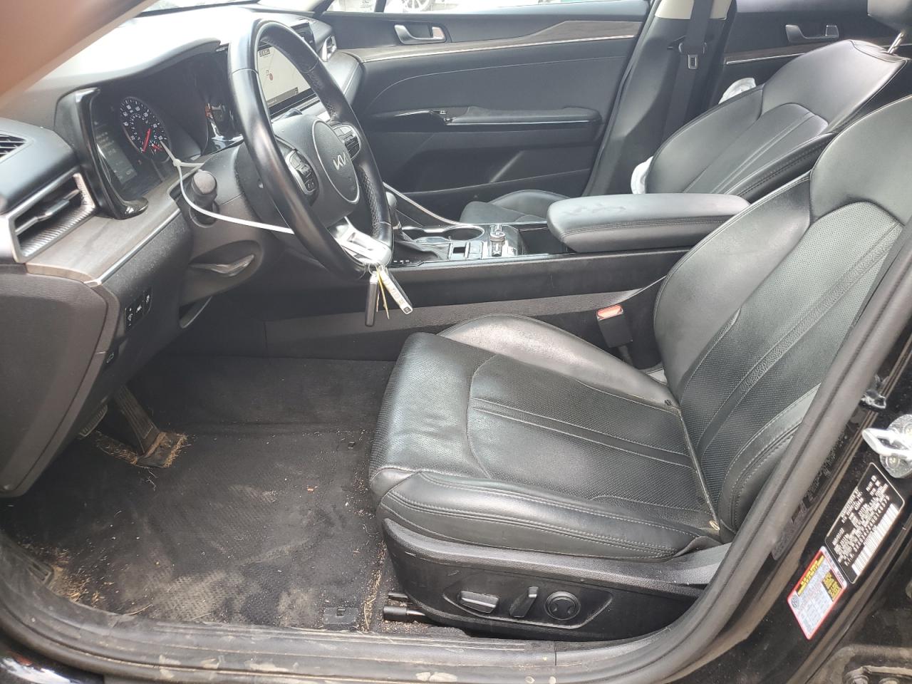 2022 KIA K5 VIN 5XXG34J24NG146579 Copart auction photo, side damage thumbnail 7